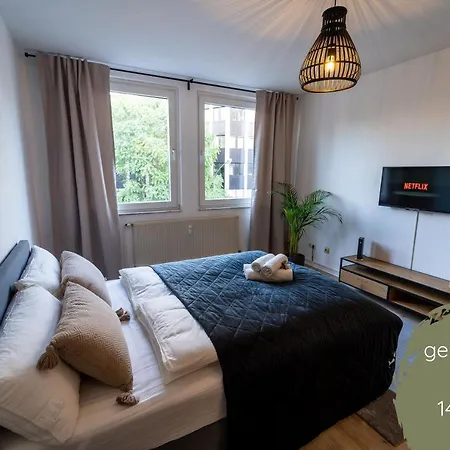 Appartamento Zentral & Modern Nahe Hauptbahnhof Mit Privatparkplatz & Schnellem Wlan *