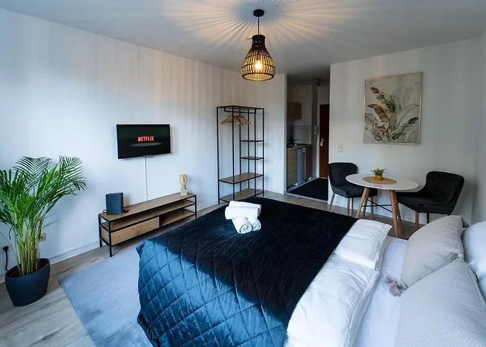 Zentral & Modern Nahe Hauptbahnhof Mit Privatparkplatz & Schnellem Wlan * Essen