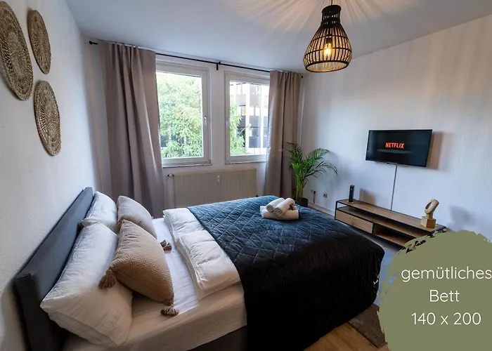 Appartamento Zentral & Modern Nahe Hauptbahnhof Mit Privatparkplatz & Schnellem Wlan *