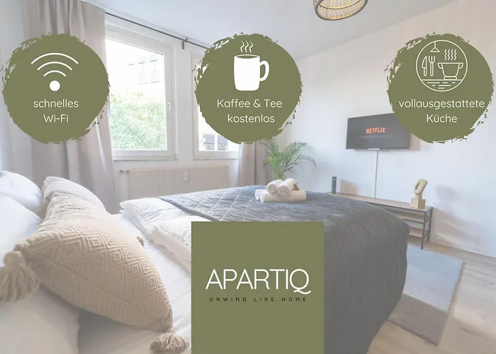 Lejlighed Zentral & Modern Nahe Hauptbahnhof Mit Privatparkplatz & Schnellem Wlan